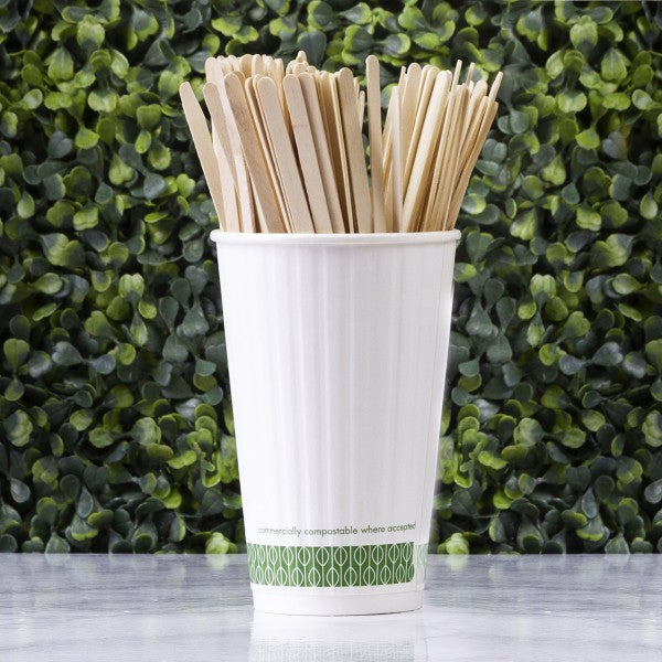 Vegware 5.5in wooden stirrer