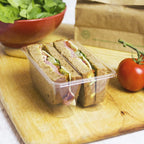 Vegware 2-compartment PLA sandwich sofa