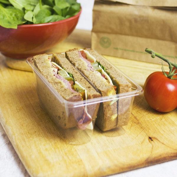 Vegware 2-compartment PLA sandwich sofa