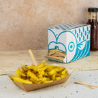 Vegware 3.3in / 85mm wooden chip fork