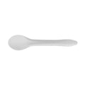 Vegware 4.25in compostable wooden teaspoon
