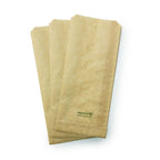 Vegware 5 x 2 x 11.5in / 125 x 50 x 290mm Therma paper bag