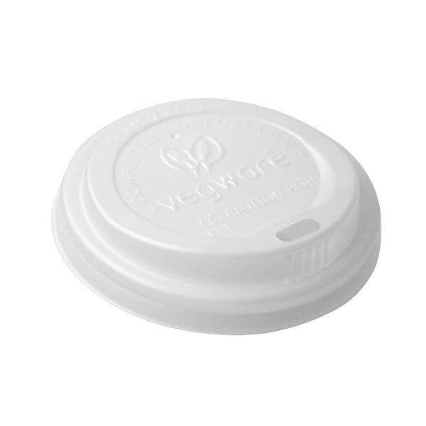 Vegware 72-Series CPLA hot cup lid