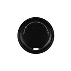 Vegware 79-Series black paper sipping lid