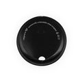 Vegware 89-Series black paper sipping lid