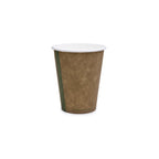 Vegware 12oz / 360ml brown kraft hot cup, 89-Series - EU