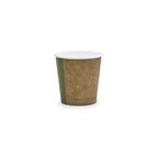 Vegware 4oz / 120ml brown kraft hot cup, 62-Series