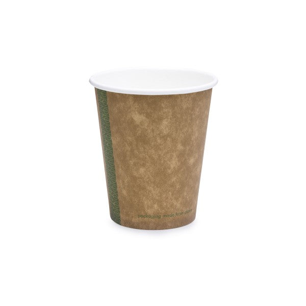 Vegware 6oz / 180ml brown kraft hot cup, 72-Series - EU