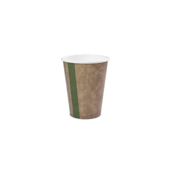 Vegware 8oz / 250ml brown kraft hot cup, 79-Series