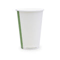 Vegware 16oz / 500ml white hot cup, 89-Series