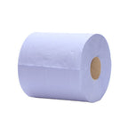 Vegware 2-ply blue centrefeed roll (19.5cm x 150m)