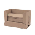 Vegware 33cm 1-ply unbleached dispenser napkin (2 free dispensers)