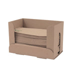 Vegware 33cm 1-ply unbleached dispenser napkin (2 free dispensers)