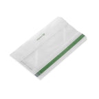 Vegware 150 x 65 x 250mm glassine bag with NatureFlex window