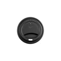 Vegware 79-Series CPLA hot cup lid, black