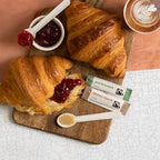 Vegware Fairtrade brown sugar sticks, compostable wrap