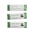Vegware Fairtrade white sugar sticks, compostable wrap