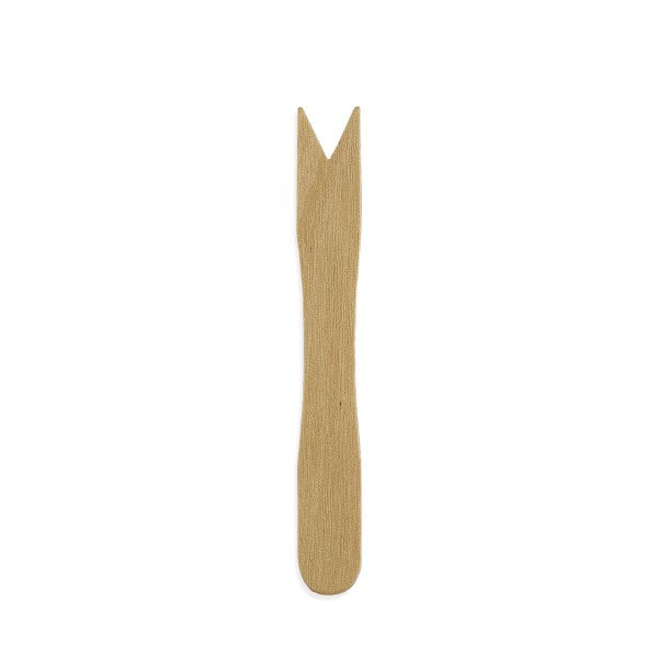 Vegware 3.3in / 85mm wooden chip fork
