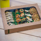 Vegware Large platter box and insert (45 x 31 x 8.2cm)